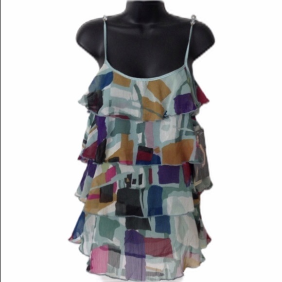 Lapis Tops - *🆕 Lapis Ruffle Colorful Top S